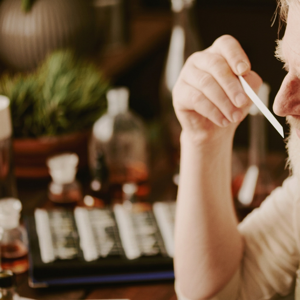 Extraits sélectifs pour la parfumerie de niche : fleurs, résines, épices. Le cœur de la plante, dans sa forme la plus juste.
